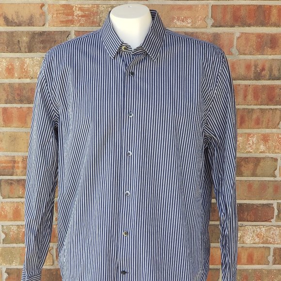 Express Other - Express 1MX Modern Fit Men's Long Sleeve Button Up Shirt